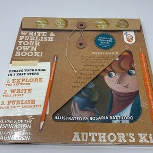 WRITE BRAIN: Author's Kit. Write and Publish Your Own Book. NEW/Sealed.